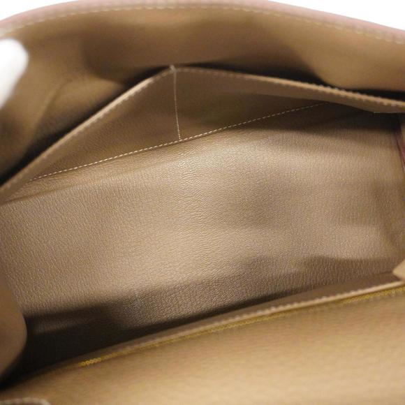 Hermes Handbag Kelly 28 B Engraved Togo Etoupe Ladies - Picture 4 of 6